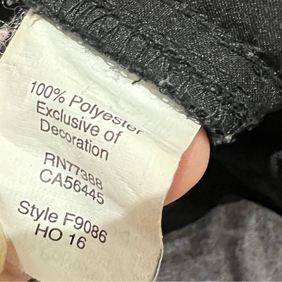 Madewell Embroidered Track Trouser Pants Womens Size Medium Pull On - Picture 4 of 5